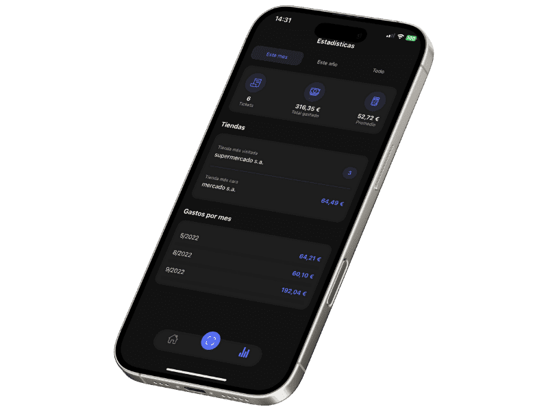 Smart Tickets app mockup